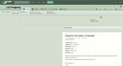 Desktop Screenshot of lily7hedgehog.deviantart.com