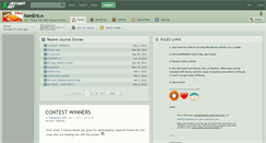 Desktop Screenshot of keneric.deviantart.com