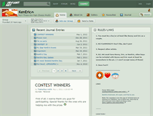 Tablet Screenshot of keneric.deviantart.com