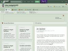 Tablet Screenshot of miss-marigold4455.deviantart.com