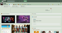 Desktop Screenshot of k4tee.deviantart.com