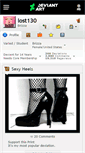 Mobile Screenshot of lost130.deviantart.com