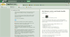 Desktop Screenshot of fragglerock-club.deviantart.com