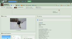 Desktop Screenshot of cyclos12.deviantart.com