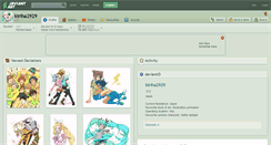 Desktop Screenshot of kiriha2929.deviantart.com