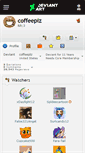 Mobile Screenshot of coffeeplz.deviantart.com
