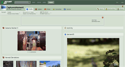 Desktop Screenshot of captureamoment.deviantart.com