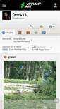 Mobile Screenshot of deea13.deviantart.com