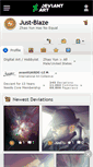 Mobile Screenshot of just-blaze.deviantart.com