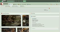 Desktop Screenshot of emonteon.deviantart.com