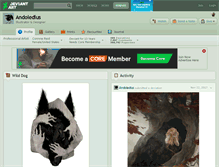 Tablet Screenshot of andoledius.deviantart.com
