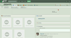 Desktop Screenshot of mbishop2050.deviantart.com