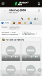Mobile Screenshot of mbishop2050.deviantart.com
