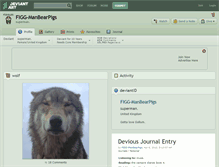 Tablet Screenshot of figg-manbearpigs.deviantart.com