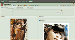 Desktop Screenshot of dum-donutz.deviantart.com
