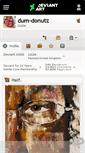 Mobile Screenshot of dum-donutz.deviantart.com