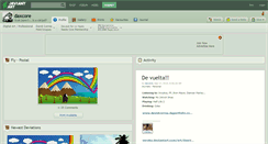 Desktop Screenshot of daxcore.deviantart.com