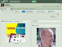 Tablet Screenshot of majareq.deviantart.com