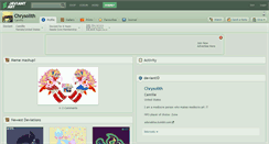Desktop Screenshot of chrysolith.deviantart.com