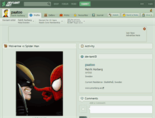 Tablet Screenshot of paatoo.deviantart.com