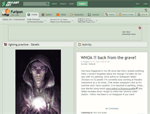 Tablet Screenshot of furipon.deviantart.com