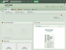 Tablet Screenshot of ch7912008.deviantart.com