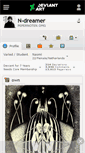 Mobile Screenshot of n-dreamer.deviantart.com