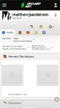Mobile Screenshot of matthewjsanderson.deviantart.com
