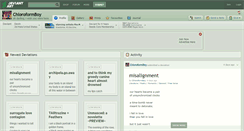 Desktop Screenshot of chloroformboy.deviantart.com