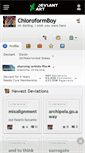 Mobile Screenshot of chloroformboy.deviantart.com