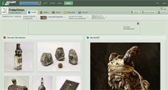 Desktop Screenshot of fraterorion.deviantart.com