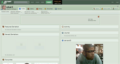 Desktop Screenshot of eduar3.deviantart.com