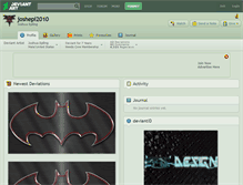 Tablet Screenshot of joshepi2010.deviantart.com