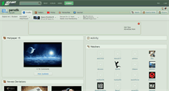 Desktop Screenshot of parodik.deviantart.com