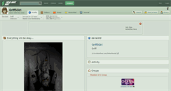 Desktop Screenshot of griffsgirl.deviantart.com