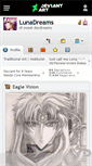 Mobile Screenshot of lunadreams.deviantart.com