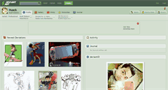 Desktop Screenshot of husck.deviantart.com