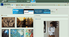 Desktop Screenshot of aiden-stone.deviantart.com