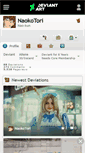 Mobile Screenshot of naokotori.deviantart.com