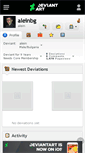Mobile Screenshot of aleinbg.deviantart.com
