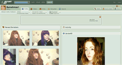 Desktop Screenshot of bunnehmoe1.deviantart.com