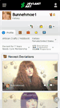 Mobile Screenshot of bunnehmoe1.deviantart.com