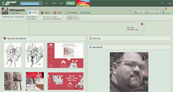 Desktop Screenshot of hillmanarts.deviantart.com