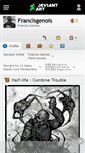Mobile Screenshot of francisgenois.deviantart.com