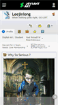 Mobile Screenshot of leejinlong.deviantart.com