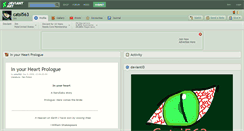 Desktop Screenshot of catsi563.deviantart.com