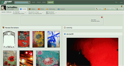 Desktop Screenshot of cactusbleu.deviantart.com
