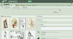 Desktop Screenshot of bungarda.deviantart.com