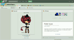Desktop Screenshot of mobiustraps.deviantart.com