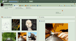 Desktop Screenshot of dreamsoflust.deviantart.com